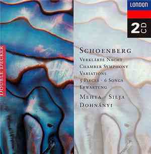 Schoenberg - Verklärte Nacht . Chamber Symphony . Variations . 5 Pieces . 6 ...