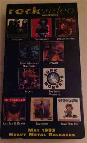 Various - RockVideo Monthly-May 1993 Heavy Metal Releases