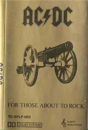 AC/DC - For Those About To Rock (We Salute You)