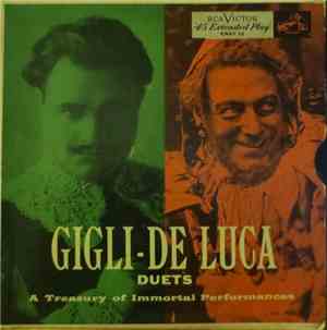 Gigli - De Luca - Duets (A Treasury Of Immortal Performances)