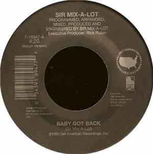 Sir Mix-A-Lot - Baby Got Back / Cake Boy