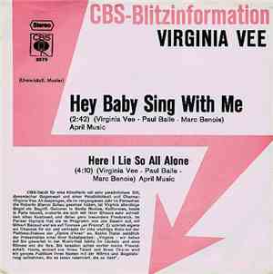 Virginia Vee - Hey Baby Sing With Me