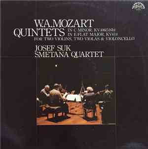 W. A. Mozart, Josef Suk, Smetana Quartet - Quintets In C Minor, KV406 (516b ...