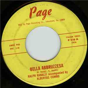 Albertos Combo - Bella Abbruzzesa (Beautiful Bruzzesa) / Amore Desiderato ( ...