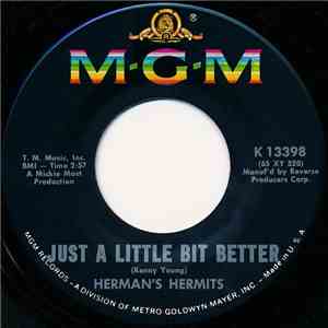 Herman's Hermits - Just A Little Bit Better / Sea Cruise