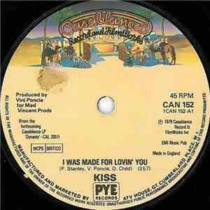 Kiss - I Was Made For Lovin' You