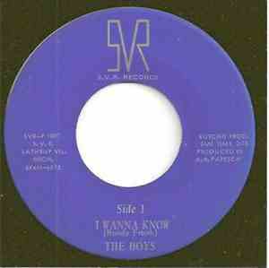 The Boys  - I Wanna Know / Angel Of Mine