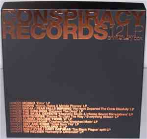 Various - Conspiracy Records 12 LP Anniversary Box - 10 Years Of Aural Abus ...