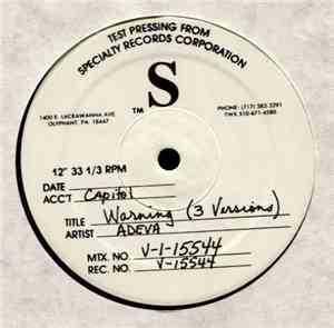 Adeva - Warning!