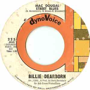 Billie Dearborn - Mac Dougal Street Blues