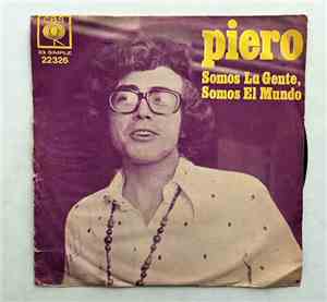 Piero  - Somos la gente somos el mundo