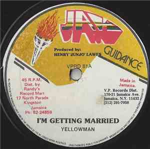 Yellowman - I'm Getting Married / Nightflight