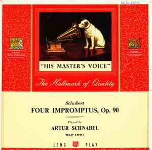 Artur Schnabel - Four Impromptus, Op. 90