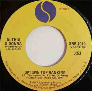 Althia & Donna / Mighty Two - Up Town Top Ranking / Calico Suit