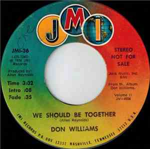 Don Williams  - We Should Be Together