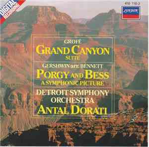 Grofé, Gershwin, Detroit Symphony Orchestra, Antal Dorati - Grand Canyon Su ...