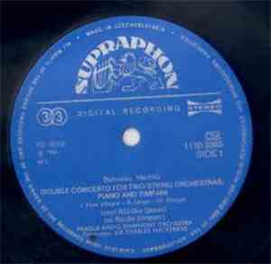 Bohuslav Martinů, Josef Růžička, Jan Bouše, Prague Radio Symphony Orchestra ...