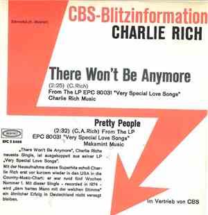 Charlie Rich - There Won't Be Anymore