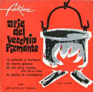 Pino Cerruti Con I Diapason - Arie Del Vecchio Piemonte