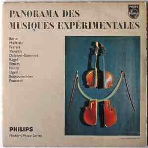Various - Panorama Des Musiques Expérimentales