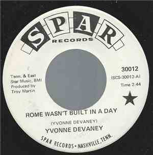 Yvonne Devaney - Rome Wasn't Built In A Day