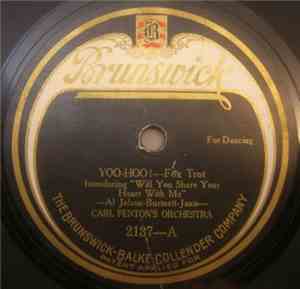 Carl Fenton's Orchestra - Yoo-Hoo! / Second Hand Rose
