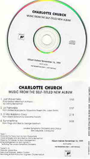 Charlotte Church - Music From The Self-Titled New Album