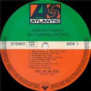 Iron Butterfly - In-A-Gadda-Da-Vida