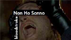Non Ho Sonno - Bloodstroke