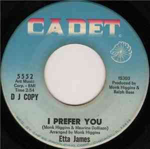 Etta James - I Prefer You / I'm So Glad (I Found Love In You)