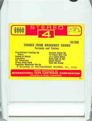 Ferrante And Teicher - Themes From Broadway Shows