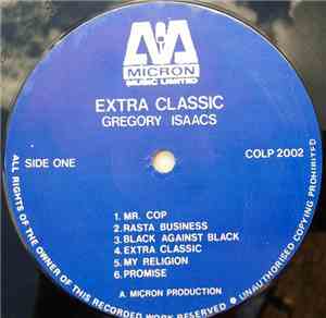 Gregory Isaaccs - Extra Classic