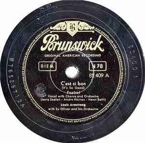 Louis Armstrong - C'est Si Bon / Blueberry Hill