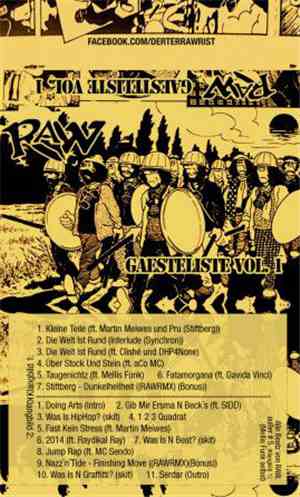 Raw (von Kimusaver) a.k.a. Der TerRAWrist - Gästeliste Vol. 1