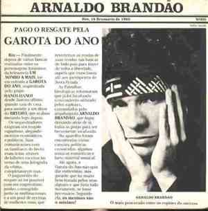 Arnaldo Brandão - Pago O Resgaste Pela Garota Do Ano