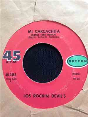 Los Rockin Devils - Mi Carcachita / Azucar Azucar