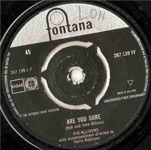 The Allisons - Are You Sure