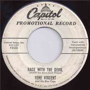 Gene Vincent And His Blue Caps - Race With The Devil / Gonna Back Up Baby