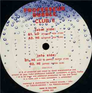 Professeur Bubble - CLUB 6