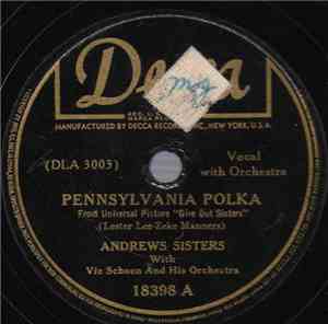 The Andrews Sisters - Pennsylvania Polka / That's The Moon, My Son