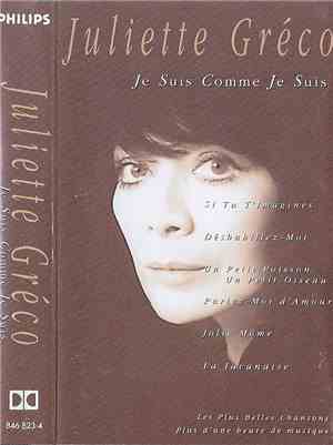 Juliette Gréco - Je Suis Comme Je Suis