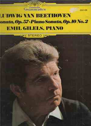 Ludwig van Beethoven - Emil Gilels - Appassionata Op. 57 · Sonate Op. 10 Nr ...