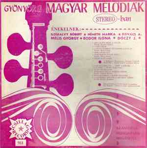 Various - Gyönyörű Magyar Melódiák