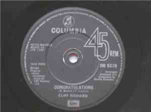 Cliff Richard - Congratulations