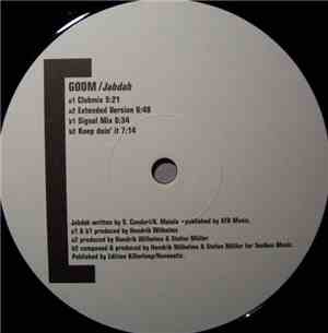 Goom  - Jabdah / Keep Doin' It