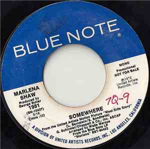 Marlena Shaw - Somewhere