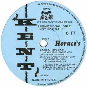 Carla Thomas / The Prophets Band - I'll Never Stop Loving You / Peaches Bab ...