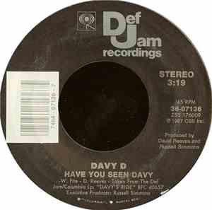 Davy D - Have You Seen Davy