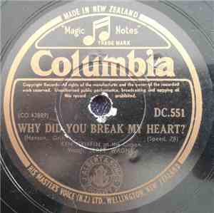 Ken Griffin  - When Did You Break My Heart ? / San Antonio Rose