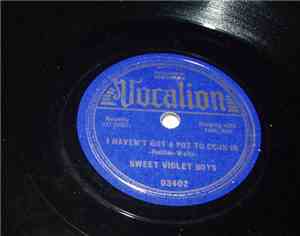 Sweet Violet Boys - I Haven't Got A Pot To Cook In